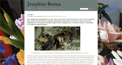 Desktop Screenshot of josephinebosma.com